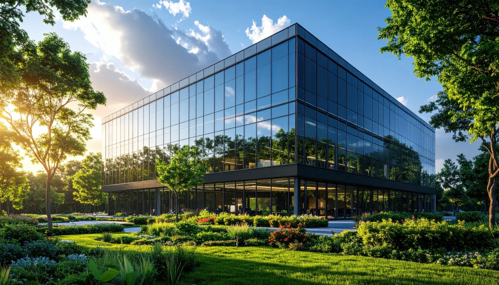 Commercial office buildings in an Australian CBD